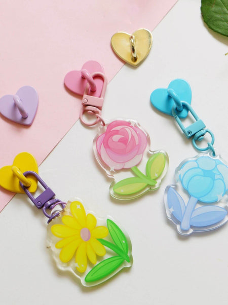 heart phone charm hooks