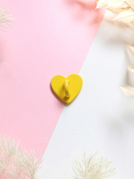 heart phone charm hooks