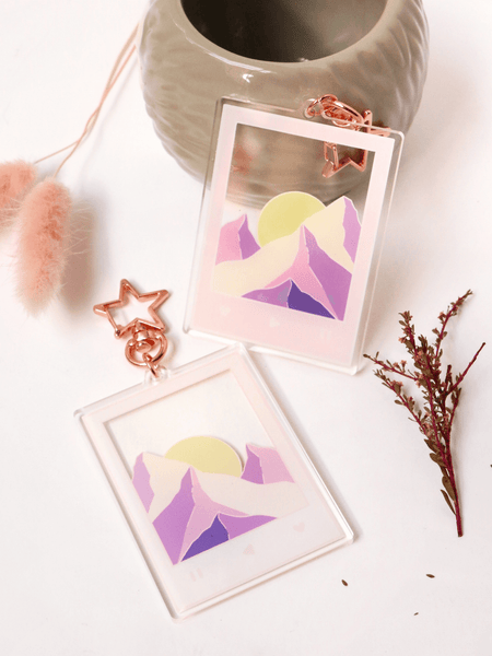 mountain song keychain