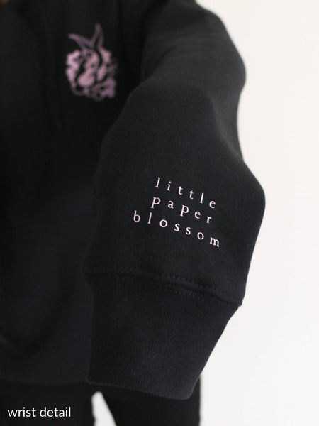 koi pond hoodie | light pink design