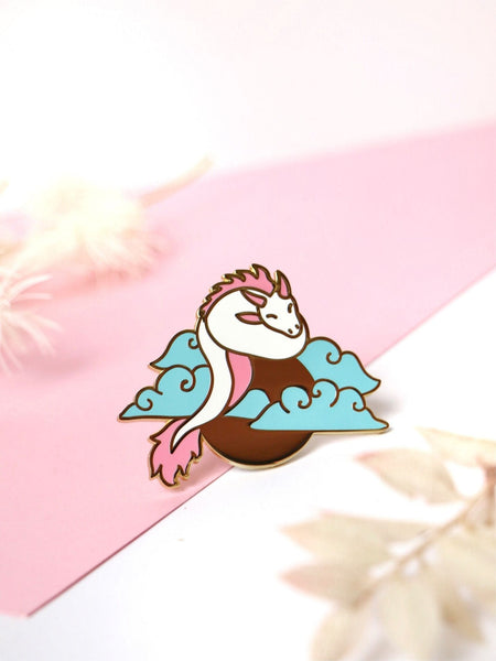 lucky the dragon pin