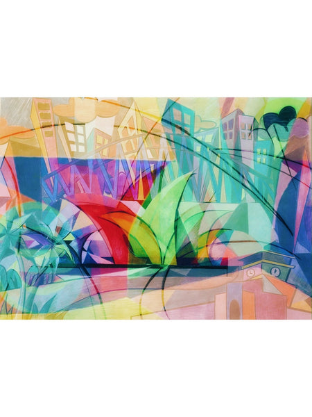 sydney-opera-house-bright-bold-red-green-blue-colours-pencil-art-print