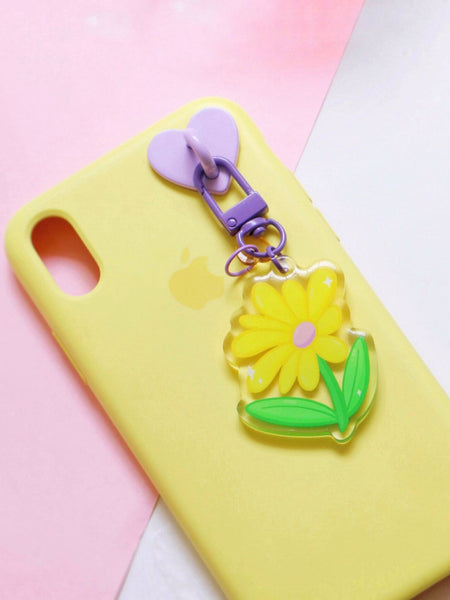 heart phone charm hooks