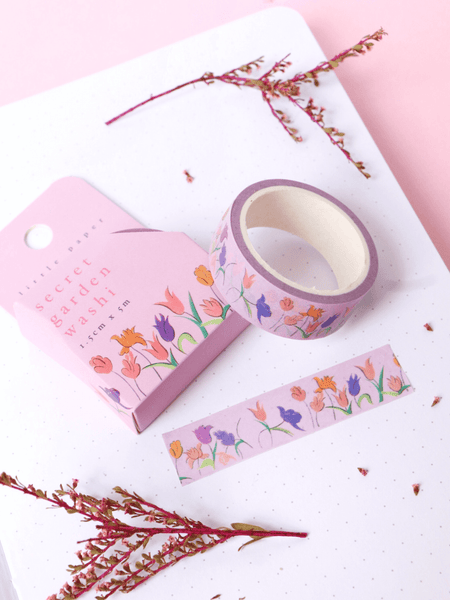 secret garden washi tape 🌷