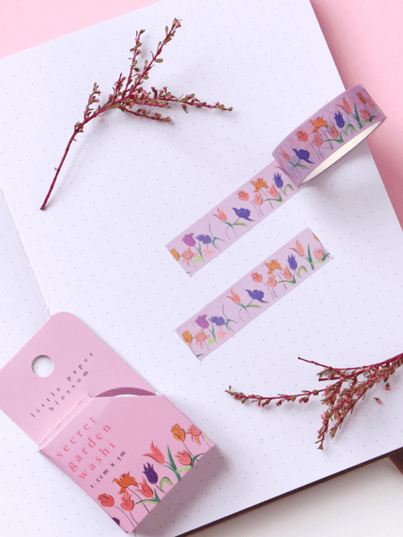 secret garden washi tape 🌷