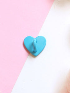 heart phone charm hooks