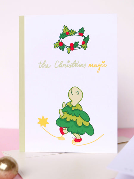 merry the turtle XMAS card